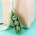 thumbnail image 3 of UNIQUE CREATIV CRAFT Crochet Key Ring Kit - Pea Pod, 1 pc, Age 8+, Intermediate, 5 × 13.5 cm (5.3 in), 3 of 4