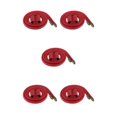 thumbnail image 3 of Decodeary Leather Drawstring Replacement Strap for Bucket Handbag Bag Red 5Set, 3 of 6