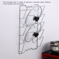 thumbnail image 2 of Baohd Rack de Stockage Cuisine Gadget Steamer Holder Pan Mount Séchage Installation Pratique Exquise Support de Plaque de Conception Pliable, 2 of 6