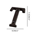 thumbnail image 2 of RYRDWP Creative Alloy Wrought Iron Number Letter Creative DIY House Letter, 2 of 2
