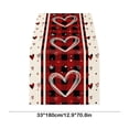 thumbnail image 2 of Coffee Tables for Living Room,Table Flags Set of 4 Sizes with Heart Design for Valentine's Day Wedding Anniversary Dinner Party Tabletop Decorations Home Living Room Decor Warm Ambiance, 2 of 6