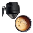 thumbnail image 2 of Foldable Coffee to Clean 1 Holder Paperless Coffee Maker Coffee Dripper Cup for Travelling - brush boxed, 2 of 8
