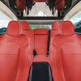 thumbnail image 3 of For 2020-2024 Tesla Model Y FH Group Faux Leather Custom Fit Car Seat Covers Full Set - Solid Red, 3 of 6