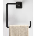thumbnail image 4 of era Cubo Mounted Towel Holder Black, 4 of 4