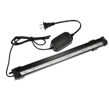 Unique Bargains 3W 14 Inch Aquarium LED Light Full Spectrum Fish Tank Light 15 Light Beads Colorful