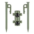 thumbnail image 2 of jinwen Support de Tige d'Auvent Stable Support de Tube Fixe Support de Tige d'Auvent Coupe-Vent Vert, 2 of 9