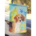 thumbnail image 2 of Carolines Treasures BB9404CHF Beagle Drapeau de Noël en Toile Maison, 2 of 4