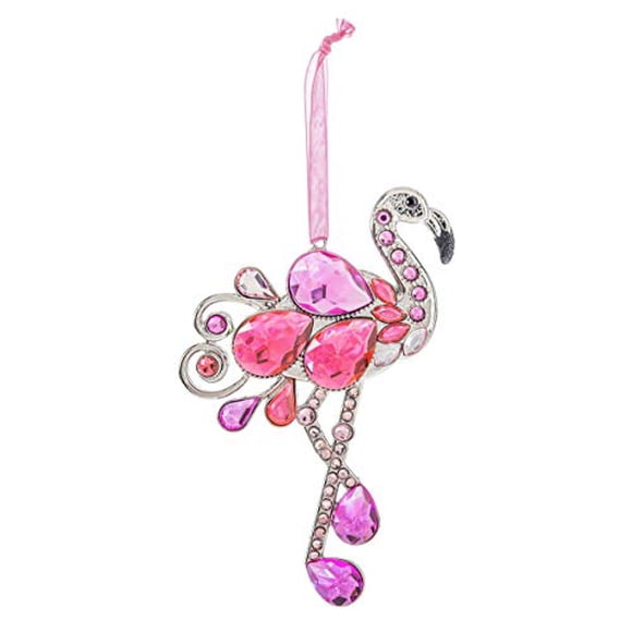 Ganz Crystal Acrylic Flamingo 5in Ornament ACRY-544