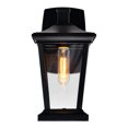 thumbnail image 2 of Leawood Lampe Murale Extérieure Noire 1 Lumière, 2 of 2