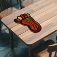 thumbnail image 4 of WMQPNNS New Trending Wooden Fruit Bowl for Kitchen Living Room Dining Table Large Foot Design 20Cm Durable Food Storage Container for Fruits Snacks Todays Deals Clearance Sale, 4 of 6