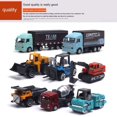 thumbnail image 3 of 1 64 Alloy Engineering Car with Gift Box  Excavator  Forklift  Stacking Machine  Forklift  Road Press  6/8 Pcs, 3 of 9