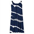 thumbnail image 5 of Ovzne Robes d'Été pour Femmes Robe d'Été Femmes Robes d'Été Imprimées Coupe Ample Col en V Sans Manches Robes avec Poches Robe d'Été Imprimée Liquidation, 5 of 5