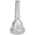 thumbnail image 1 of 1/2 en Corne Embout Buccal Cuivre Durable Instrument de Musique Accessoire pour Ténor TromboneSilver, 1 of 14