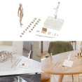 thumbnail image 4 of serony 15cm Figures Body Set with Drawing Joints Figures Body Action Figure Figure Display Stand Figure Action Holder for Bedroom Decor Female Apricot, 4 of 9