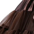 thumbnail image 2 of MesaSe Womens Multi-Layered Solid Pleated Tulle Tutu Puffy Party Club Cosplay Mini Skirt, 2 of 4