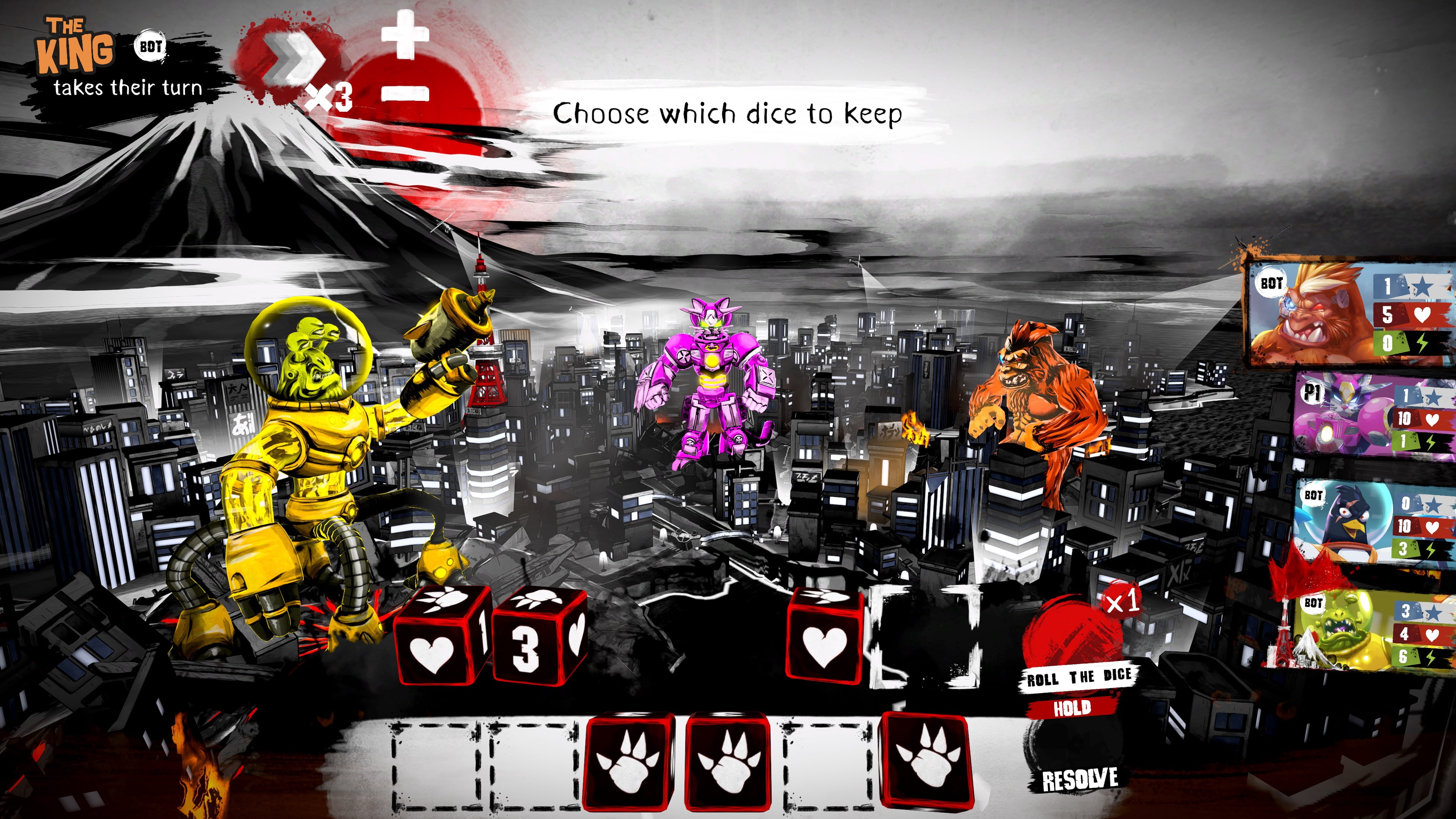 Jeu vidéo King of Tokyo pour (PlayStation 5)