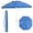 Navy blue, variant on Costway 7.2 FT Portable Beach Umbrella Tilt Sand Anchor Cup Holder with Carry Bag Green
