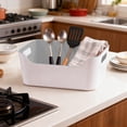 thumbnail image 4 of MTBLYS Plastic Storage Box Kitchen Organizer 24X17X10.3Cm Snack Container Household Clutter Bin Drawer Cabinet Use, 4 of 6