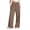 Solid Color, variant on Pisexur Womens Sweatpants 2024 Ribbed Workout Jogging Pants Casual Baggy Elastic Waist Sweatpants Casual Baggy Drawstring Wide Leg Pants Solid Color Straight Leg Sweatpants with Pockets