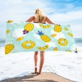 thumbnail image 1 of LSLJS Beach Towel Summer Beach Essentials Microfiber Beach Towel Super Lightweight Colorful Bath Towel Sandproof Beach Blanket Multi-Purpose Towel for Travel Swimming Pool 30x60 Inch Beach Towel, 1 of 6
