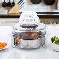 thumbnail image 5 of Classic Cuisine 12-17 Quart 1200W Halogen Tabletop Oven - White, 5 of 5