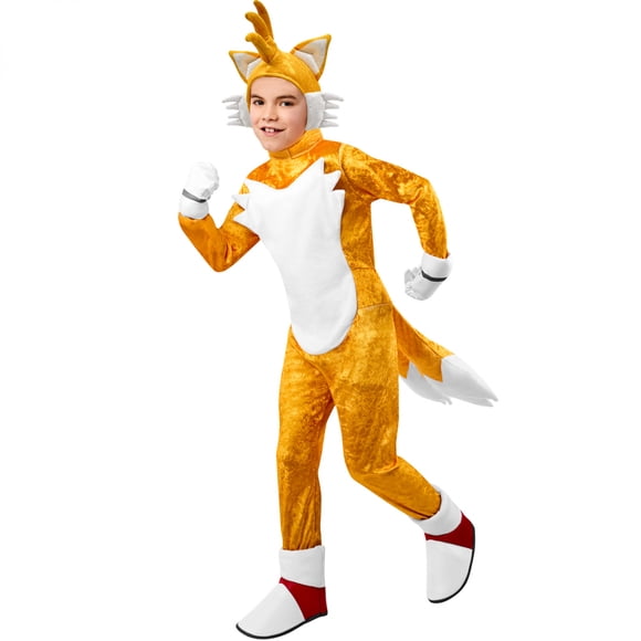 Sonic the Hedgehog Tails Deluxe Kid's Costume-Large