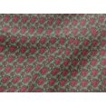 thumbnail image 5 of oneOone Viscose Jersey Dusty Teal Green Fabric Retro Map Craft Projects Decor Fabric Printed By The Yard 60 Inch Wide, 5 of 5