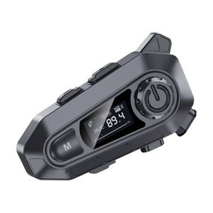 Qocolhg Ecouteurs sans fil, Bluetooth de moto 5.0 Casque casque sans fil pour système audio universel IPX6 Etanche, casque d'annulation de bruit pour l'extérieur
