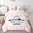 thumbnail image 1 of Erosebridal Rustic RV Car Bedding Sets King with Comforter, Camper Duvet Insert, Jungle Adventure Decor, 7 Pieces, 1 of 1