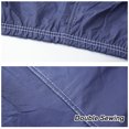 thumbnail image 4 of Blue PEVA Car Cover All Weather Breathable Rain Snow Sun Heat Resistant 3XL:Fit Sedan 185"-193", 4 of 11