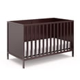 thumbnail image 1 of Graco Theo 3-in-1 Convertible Baby Crib, Espresso, 1 of 11