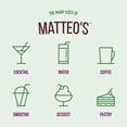 thumbnail image 3 of Matteo's Sugar Free Cocktail Syrup, Margarita, 750mL, 0 Calories, 0 Sugar, (Single Bottle), 3 of 5