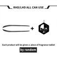 thumbnail image 3 of Maoww 2Pcs Car Stickers Carbon Fiber Trim Headlight Cover Accessories Headlamp Eyebrows Sticker Replacement for 2008 2014, 3 of 6