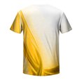 thumbnail image 4 of Qertyioot T-Shirt à Manches Courtes pour Hommes, Col Rond, Imprimé, Fitness, Sport, en Solde, 4 of 5