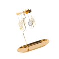 thumbnail image 2 of ziyahi Gold Candle Holder Rotating Tea Light Holder Candleholder Decor C, 2 of 9