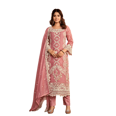 Ensemble Personnalisé Bollywood Indien Tunique Salwar Costume Kurti Femme Kurta Pantalon Dupatta de Designer