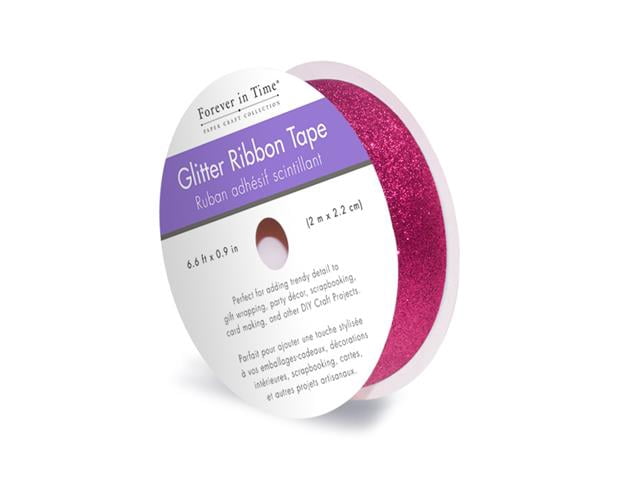 Glitter Ribbon Tape 3pk - 2 Styles Asst