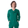 thumbnail image 1 of Landau ProFlex Women's Modern Tailored Fit Stretch Snap Front Scrub Jacket, 1 of 1