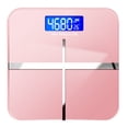 thumbnail image 2 of EGNMCR Digital Bathroom Scale, Highly Accurate Body Weight Scale With Lighted LED Display, Round Corner Design Electronic scale, 2 of 9