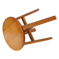 thumbnail image 4 of Child , Child Stool, Child Bench, Durable Multipurpose Bamboo Stool, For Kids Safe Home Living Room  M Round, 4 of 8