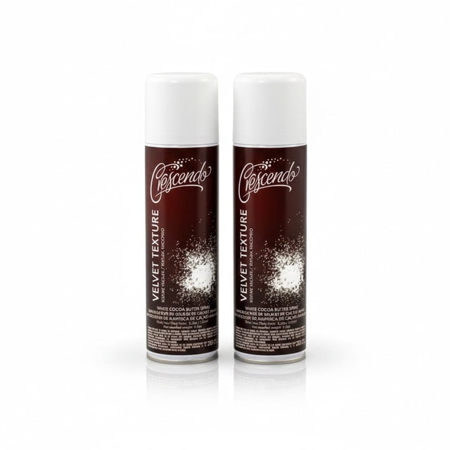 Crescendo White Cocoa Butter Velvet Spray - 250 ML Professional Finishing Spray