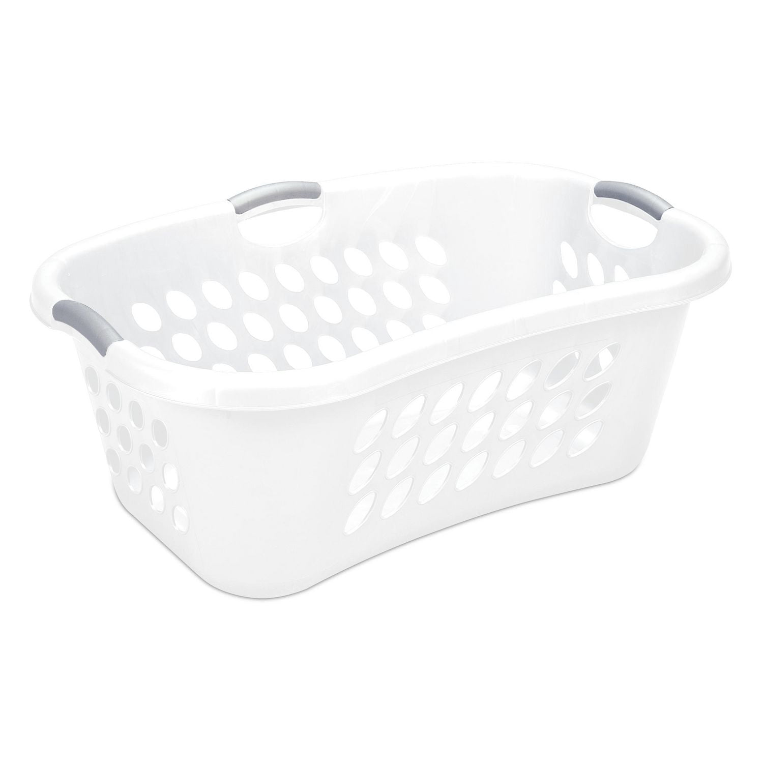Sterilite Panier à Linge Ergonomique 70L - Blanc