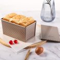 thumbnail image 2 of With Lid Cake Bread Baking Tray Bread Tray Bread Tray French Non Stick Steel Baking Supplies Bakeware with Lids 8x8 Ceramic Baking Sheets for Oven Baking Pan with Rack Baking Pan Organizer Baking Pans, 2 of 8