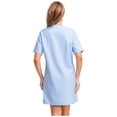 thumbnail image 4 of Aislor Robe d'Uniforme d'Infirmière pour Femmes à Manches Courtes, Tenue de Travail Médicale avec Poches, Chemise Boutonnée, Uniforme de Sarrau Bleu Pâle 3TG, 4 of 7