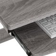thumbnail image 4 of Techni Mobili Complete Computer Workstation Desk, Gray, 4 of 5