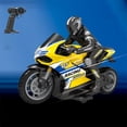 thumbnail image 2 of Yellow Kids Remote Control Motorcycle 2.4G High Speed Drift Toy For Age 6 Plus Rechargeable Battery 40 Meter Range Off Road Adventure, 2 of 9