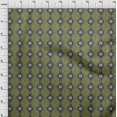 thumbnail image 3 of oneOone Silk Tabby Fabric Leaves & Floral Block Print Sewing Fabric BTY 42 Inch Wide, 3 of 4