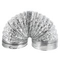 thumbnail image 1 of OULII 1Pcs Conduit Flexible Isolé pour Échappement de Cuisine Design Pratique Argent, 1 of 5