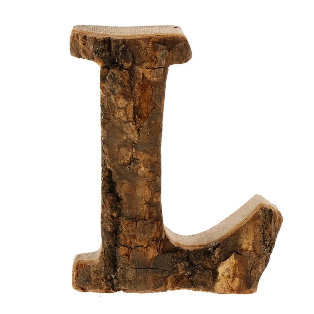 Abbracc Handcraved Wooden Letters Door Numbers Alphabet Letter Floating Adress Name L