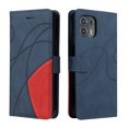 thumbnail image 4 of Étui Compatible Motorola Edge 20 Lite, Étui Portefeuille en Cuir avec Support, Vue, Fermoir Magnétique, Étui Folio à Rabat pour Téléphone - Bleu, 4 of 5
